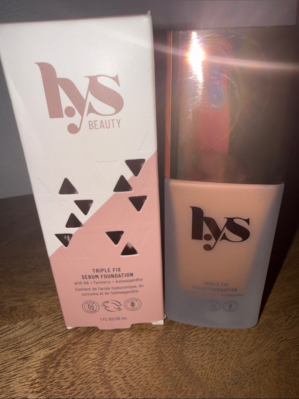 bys Beauty Triple Fix Serum Foundation — DN3